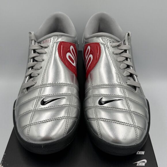 Nike Total 90 3 SP Metallic Silver Black Red Sneaker HJ9351-002 Mens Size 10.5 main image 8